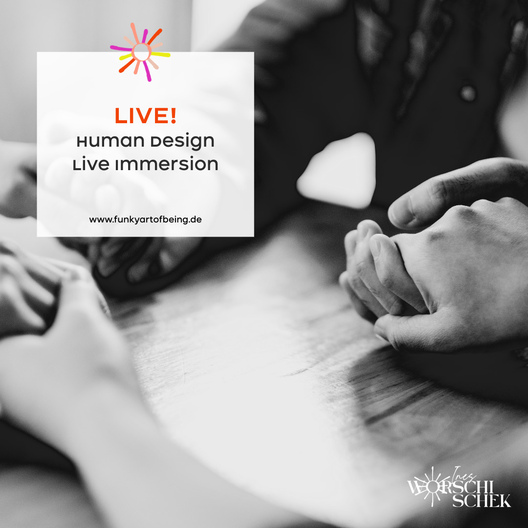 Live! Human Design Live Immersion