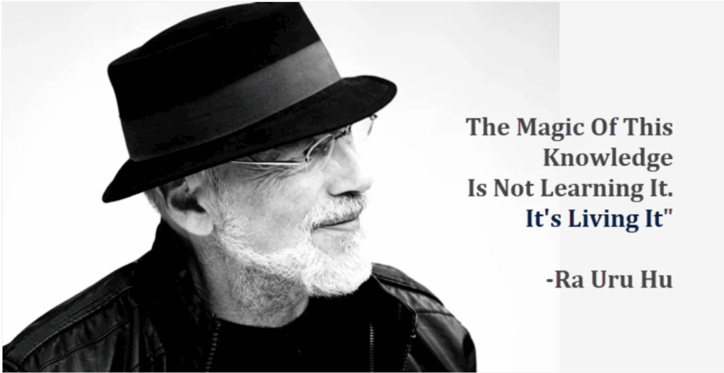 Portait von Ra Uru Hu